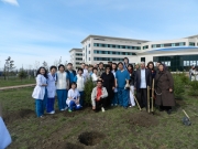 03 депутат Загипа Балиева, коллектив и пациенты кардиохирургического центра